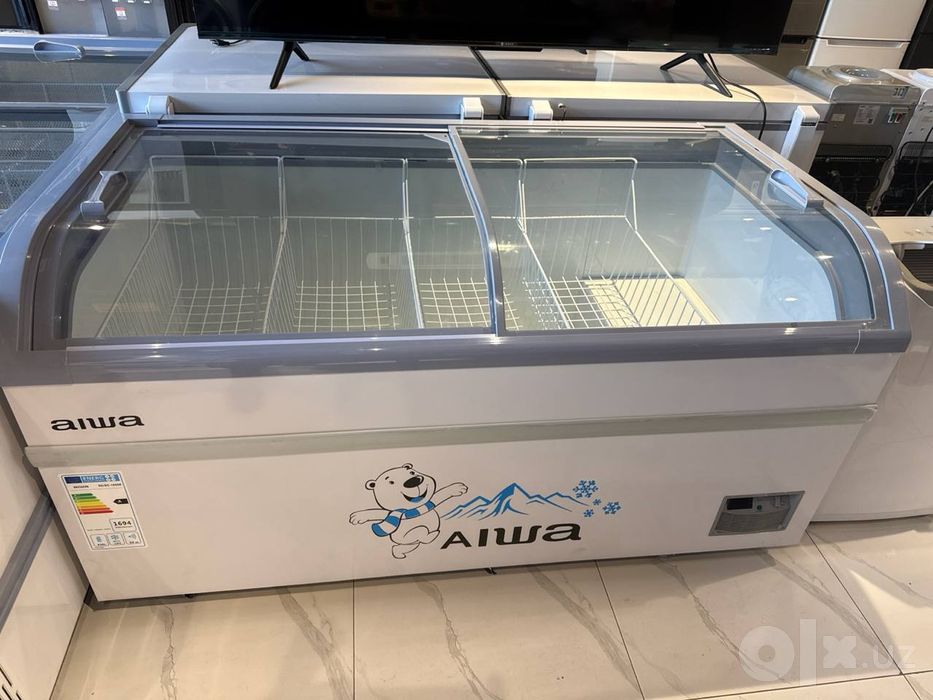 Морозильный ларь-витрина AIWA 680 r (680 л)  Стеклянная Поверхность и
