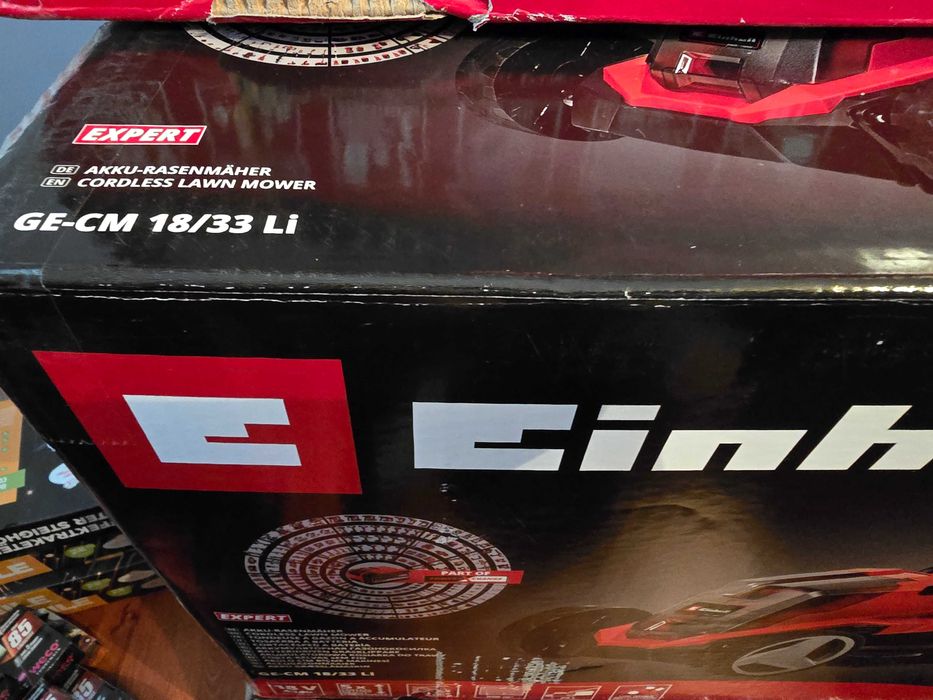 Mașină de tuns iarba fără fir Einhell GE-CM 18/33 Li
