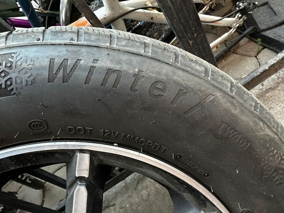 Диски R14 с зимними шинами