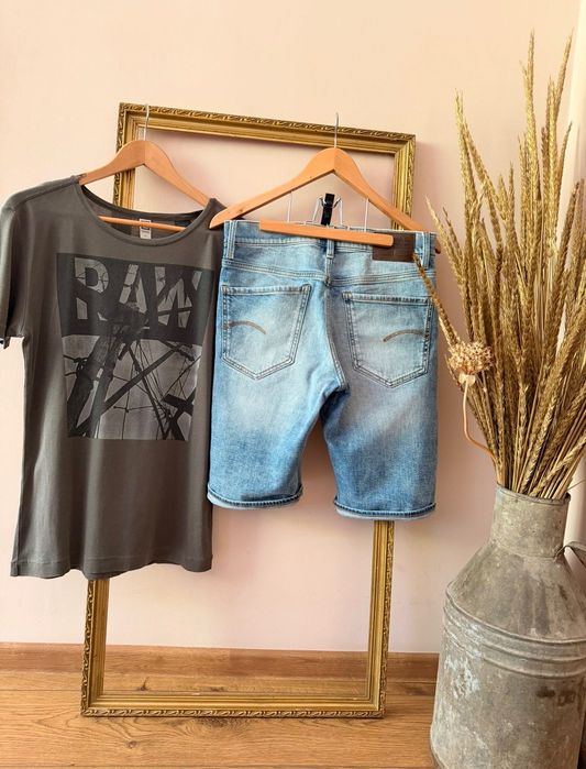G-STAR RAW мъжки къси оригинални дънки