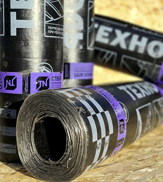 рукан, стеклоизоль, бикрост