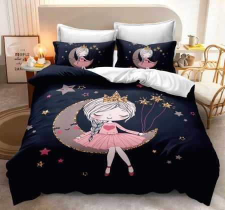 Lenjerie Din Bumbac Tip Finet Pentru Copii