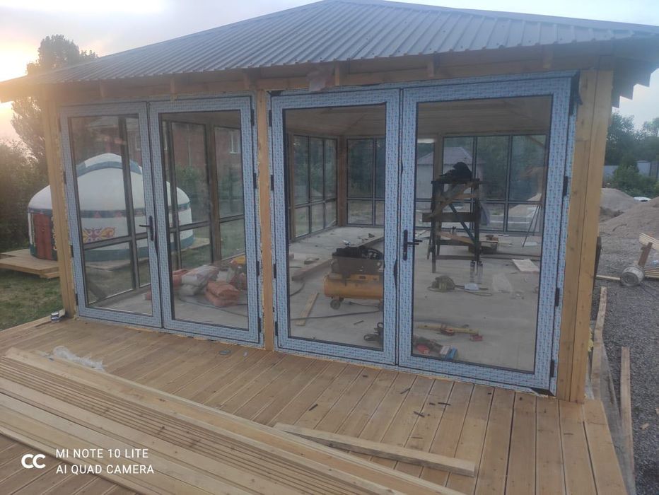 Недорогие Пластиковые Окна Двери Балконы SMART Galwin Funke Euro Plast