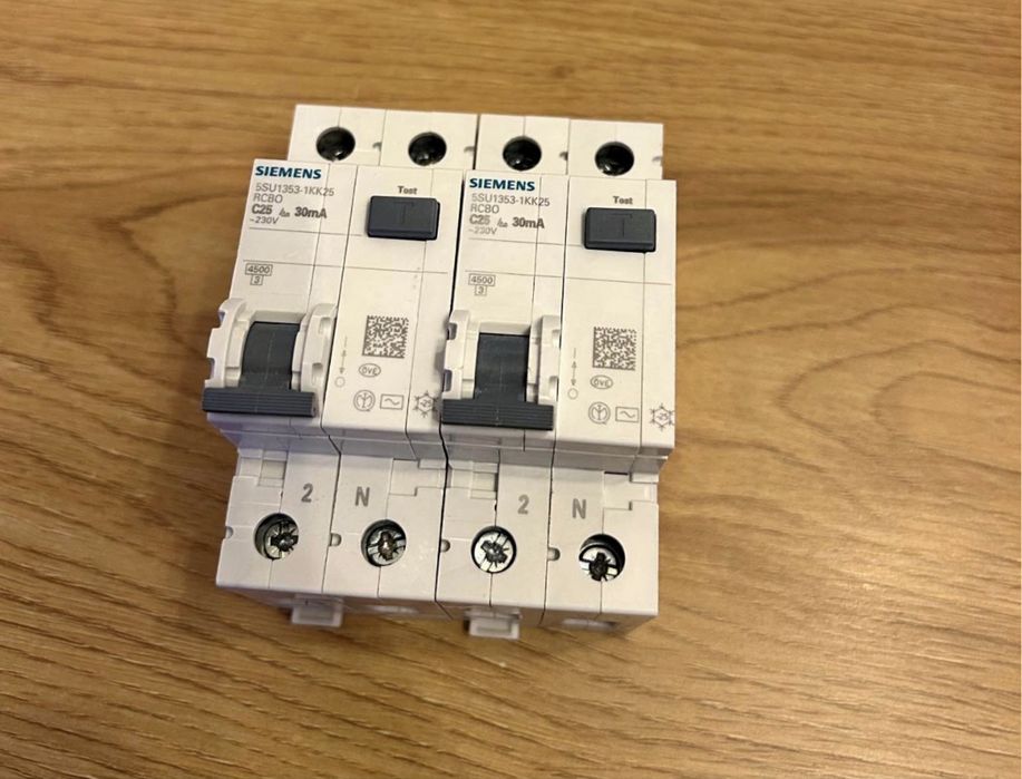 RCBO siemens C25 30mA
