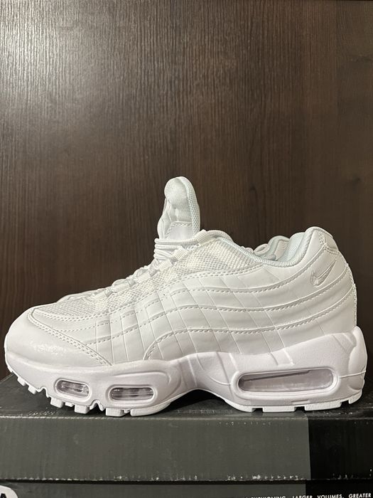 Nike Air Max 95 Triple White - 40,41,42,43,44,45,46