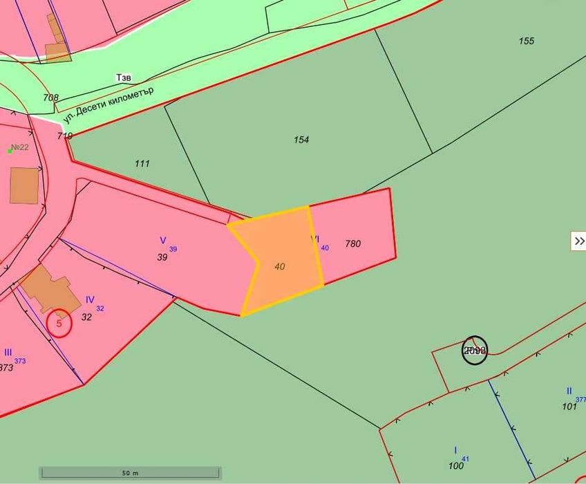 Продава се Парцел в София, Княжево - 965 кв.м за 85 €/кв.м - Снимка #1