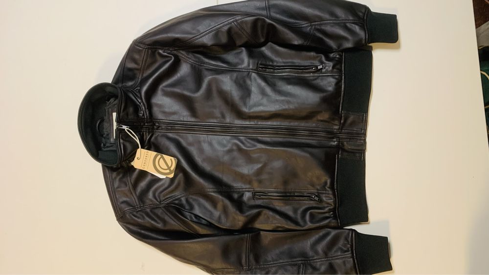Geaca Bomber Censured piele eco -size S Nou