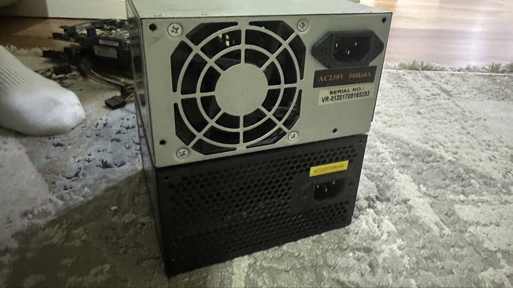 Продам блок питания + материнка