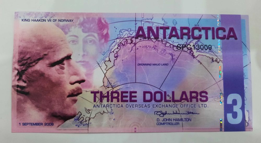 ЛОТ UNC Банкноти - Антарктида