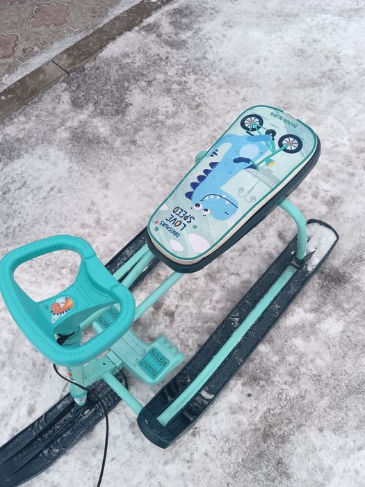 Продам детские санки снегокат