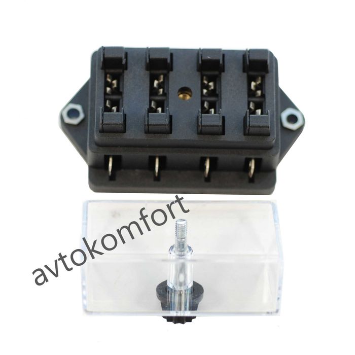 2 или 6 Места Кутия За Бушон + 10 Предпазители За Автомобил