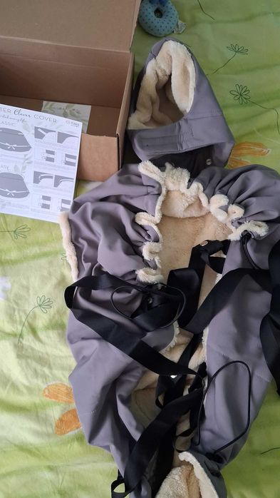 Ергономична раница ISARA Quick Full Buckle + зимно покривало