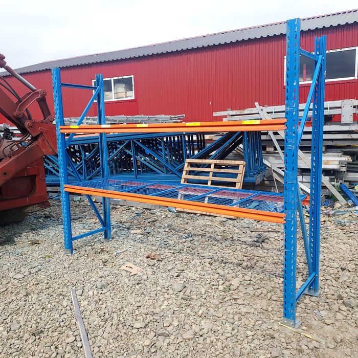 Rafturi metalice, premium reglabile
Depozitare manuala
Depozit paleti