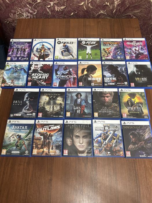 Продам игры или обмен на ps4/ps5