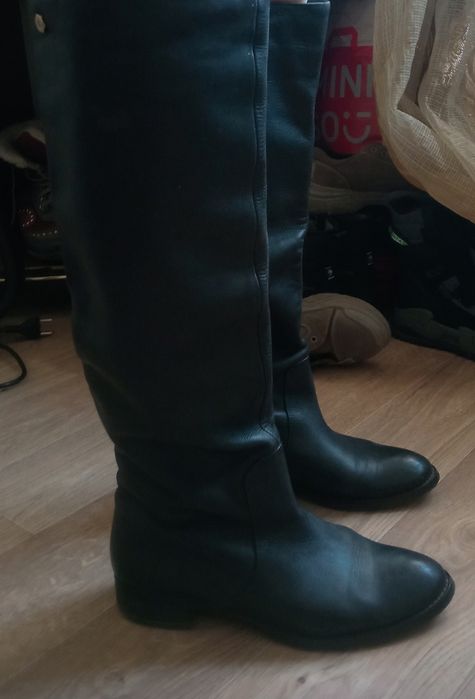 Продам сапоги чистая кожа