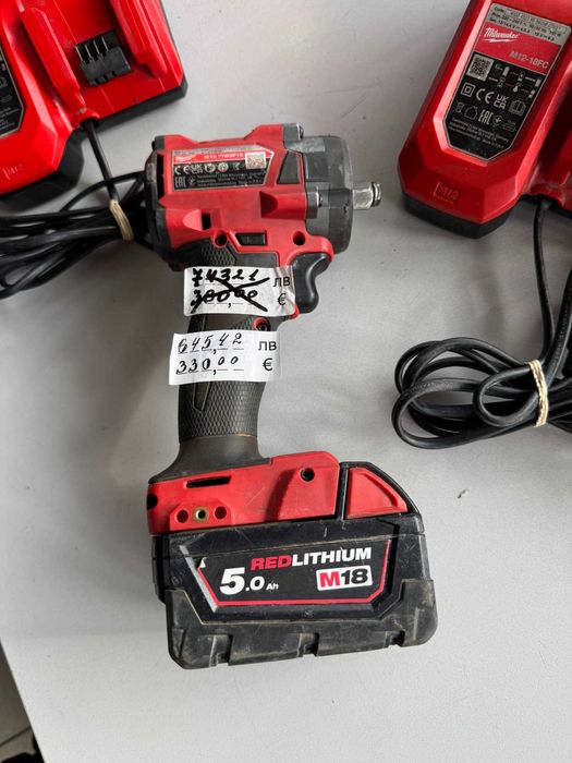 Акумулаторен гайковерт Milwaukee M18 FIW2f12