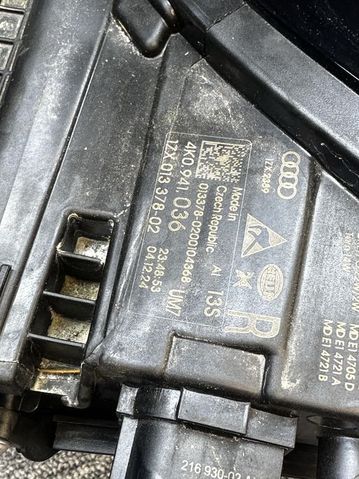 far dreapta audi a6 4k c8 matrix led complet