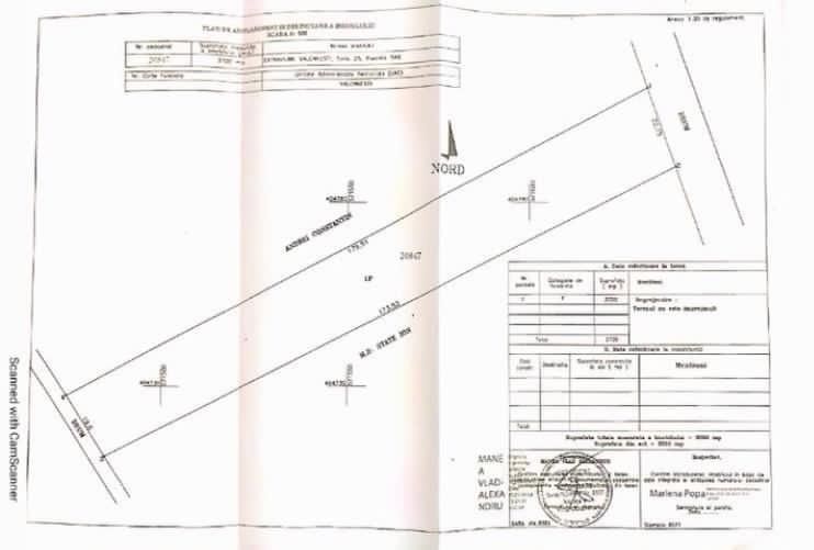 Vând teren extravilan 3700 m2