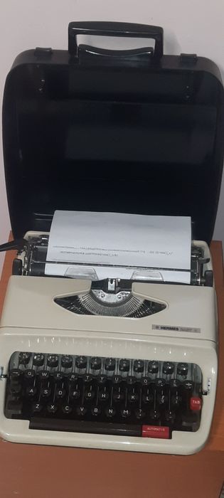 Mașină de scris Hermes Baby s impecabilă