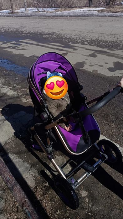 Продам коляску с большыми колесами