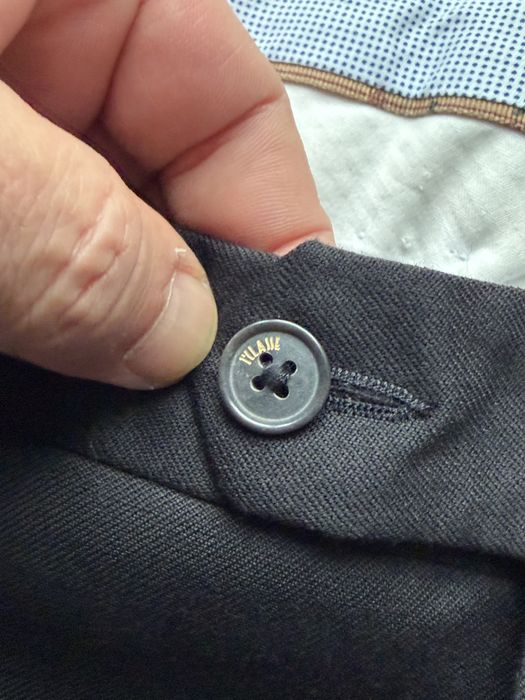 ALVIERO MARTINI 1 CLASS.pantaloni de stofă pt.bărbați,măr.S(48