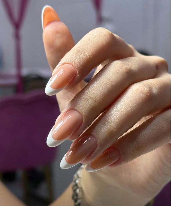 Маникюр и педикюр с покрытием