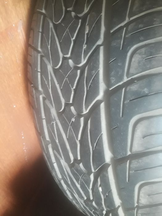 Шина с диском на Санта фе