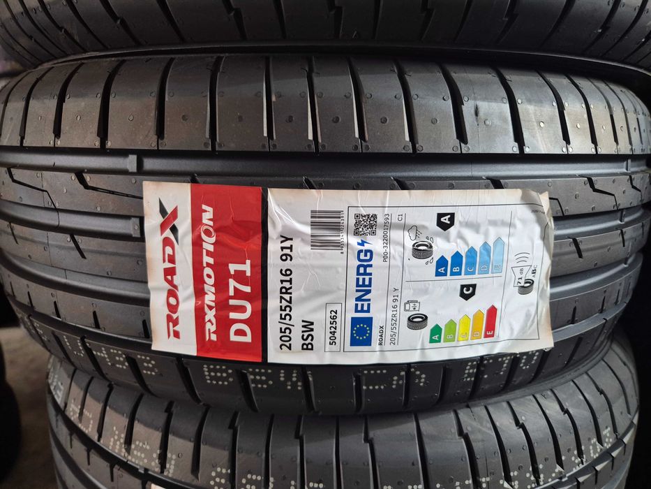 4 Anvelope de VARA - 205/55/16 91Y - ROADX China - NOI - DOT 2025 - SUPER PRET !