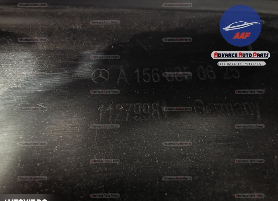 Предна пола код A1568850625 - оригинална, в добро състояние Мерцедес-Б