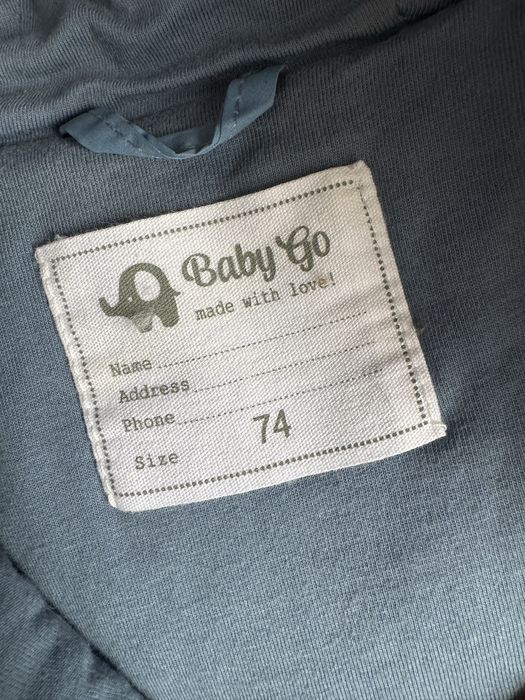 Детский демисезонный комбинезон