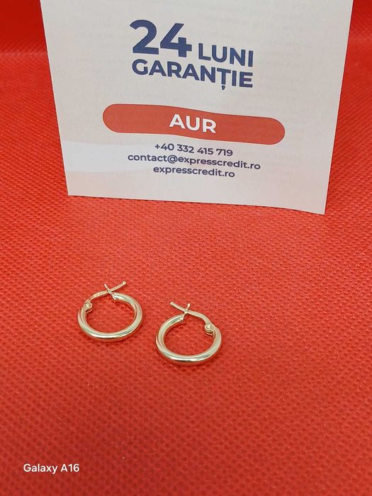 [AG46] Cercei aur 14K B.3833
