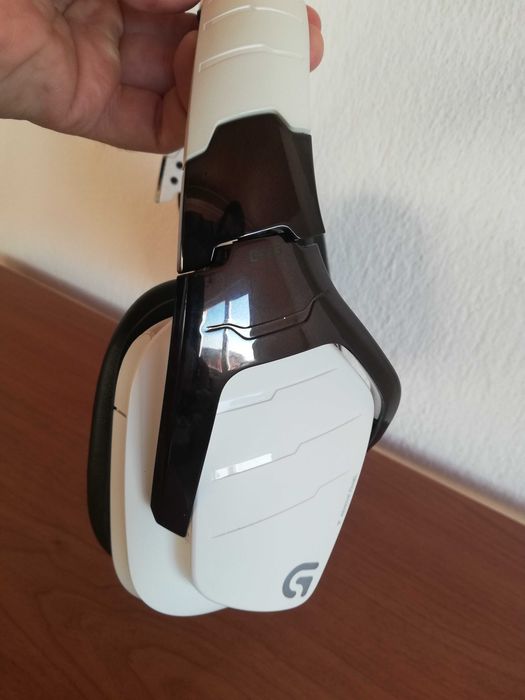 Logitech G933 геймърски слушалки бели
