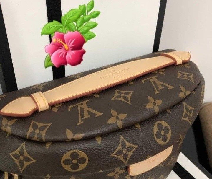 Borseta LV new model unisex, curea reglabila, etichetă, saculet