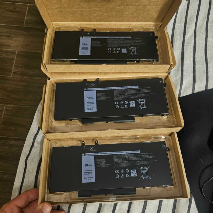 Батерии Dell 68Wh 3HWPP – Чисто нови (0 цикъла) оригинални