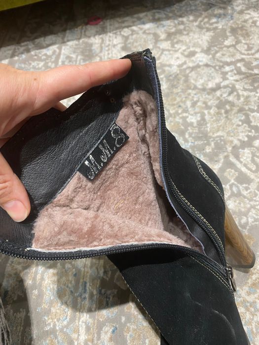 Сапоги новые, с мехом