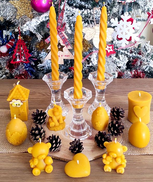 Свещи от Пчелен Восък/ Beeswax Candles