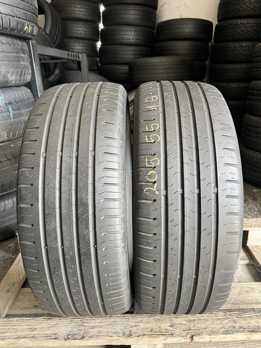 2 anvelope vara 205/55/16 , Continental !
