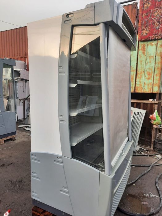 Холодильник горка со шторкой