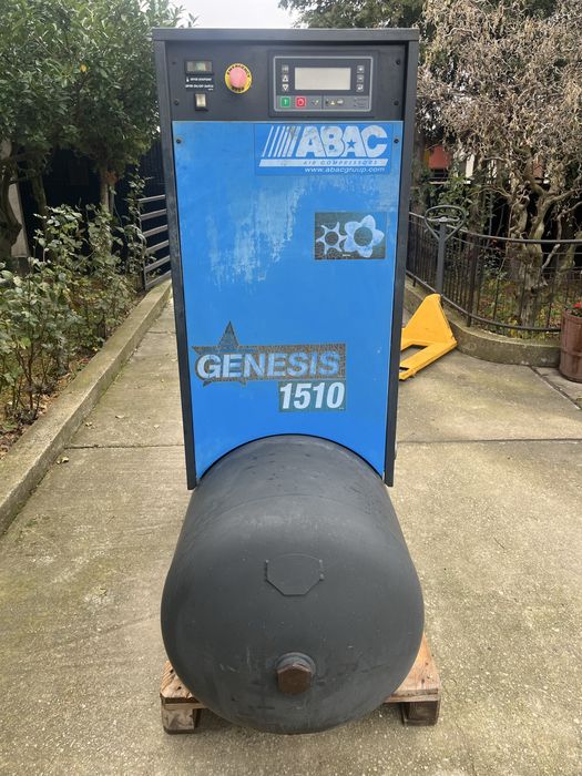 Винтов компресор Abac Genesis 11kw с вграден сушител и бутилка 500lt