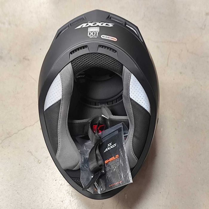 Каска AXXIS Draken S Solid A11 Matt Black - Код: 83140