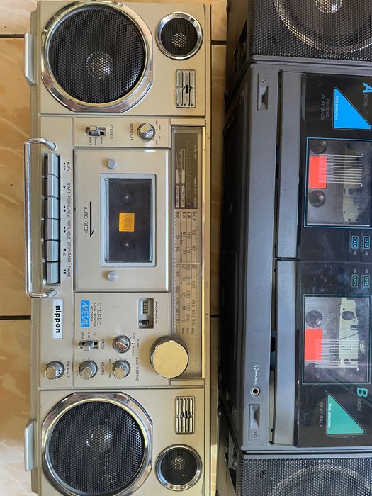 3 bucăți casetofon Sony Nippon Trevi