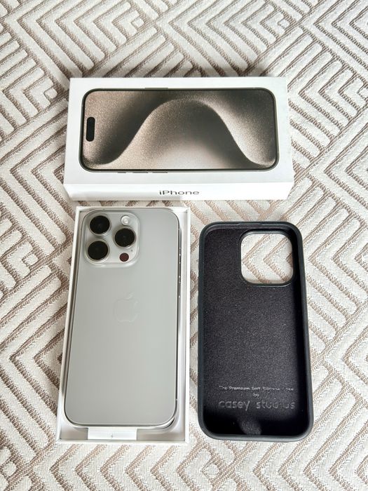 Iphone 15 pro, 128 GB, Natural Titanium