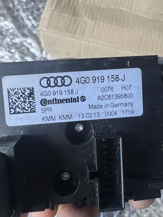 Управление климатроник заден Ауди А6 Audi A6 4G C7