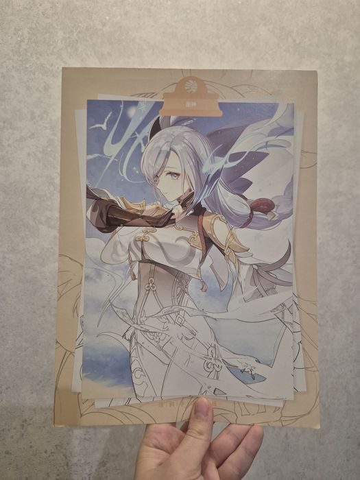 Раскраска Genshin Impact