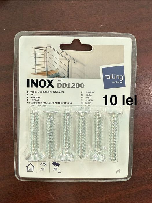 Balustradă și accesorii din inox