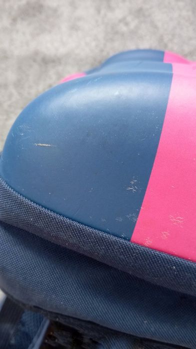 Ghiozdan cu fotbal pt copii•albastru închis și roz