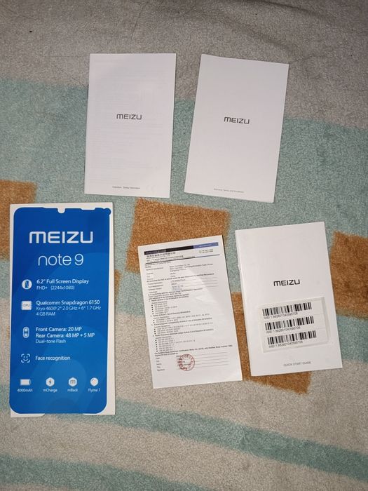 Телефон Meizu Note 9