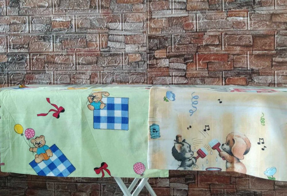 Спално бельо със забавни принтове, за легло 60/120 см (15, 12, 8 лв)