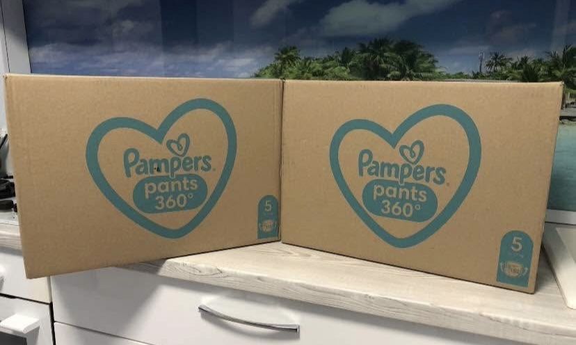 Scutece chilotel PAMPERS Pants XXL Box nr 5, 12-17 kg, 152 buc