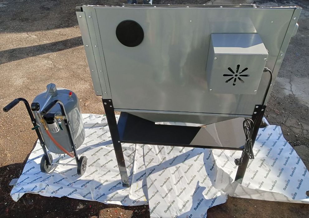 Пескоструй кабина+ бочка